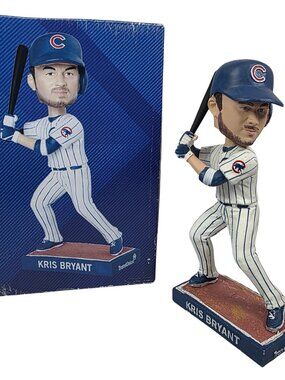 Kris Bryant Rookie Year 2015 Cubs Bobblehead Wrigley Field w Box